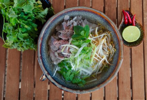 Pho Reisbandnudelsuppe